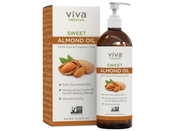 Viva Naturals Sweet Almond Oil for Skin