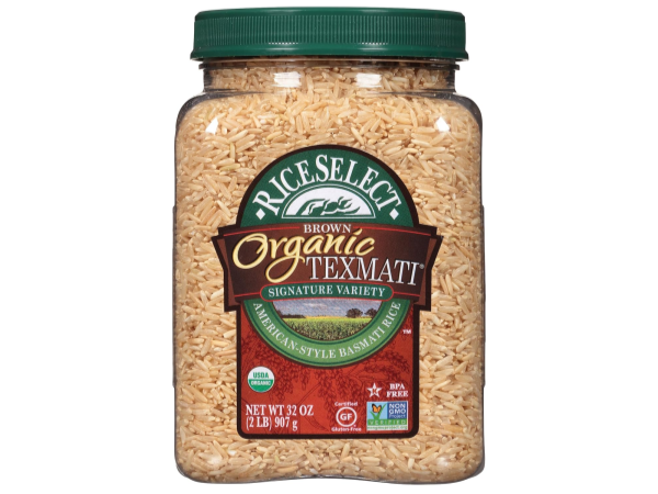 RiceSelect Organic Texmati Brown Basmati Rice