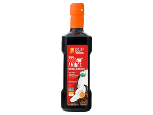 BetterBody Foods Organic Coconut Aminos, Soy Sauce Alternative