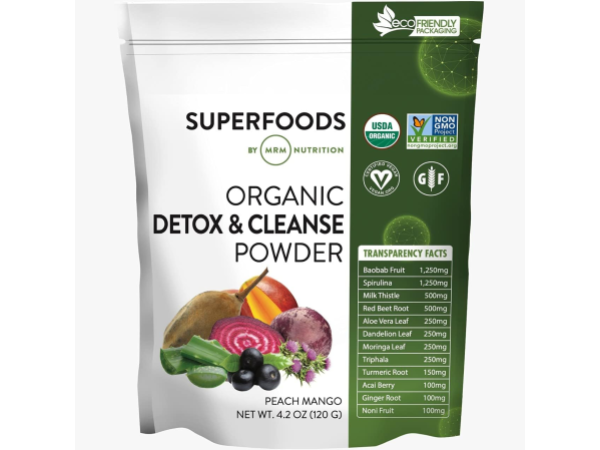 MRM Superfoods - Organic Detox & Cleanse Powder