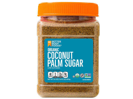 BetterBody Foods Organic Coconut Palm Sugar