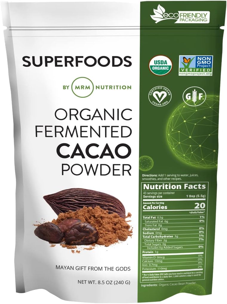 MRM Nutrition Organic Fermented Cacao Powder
