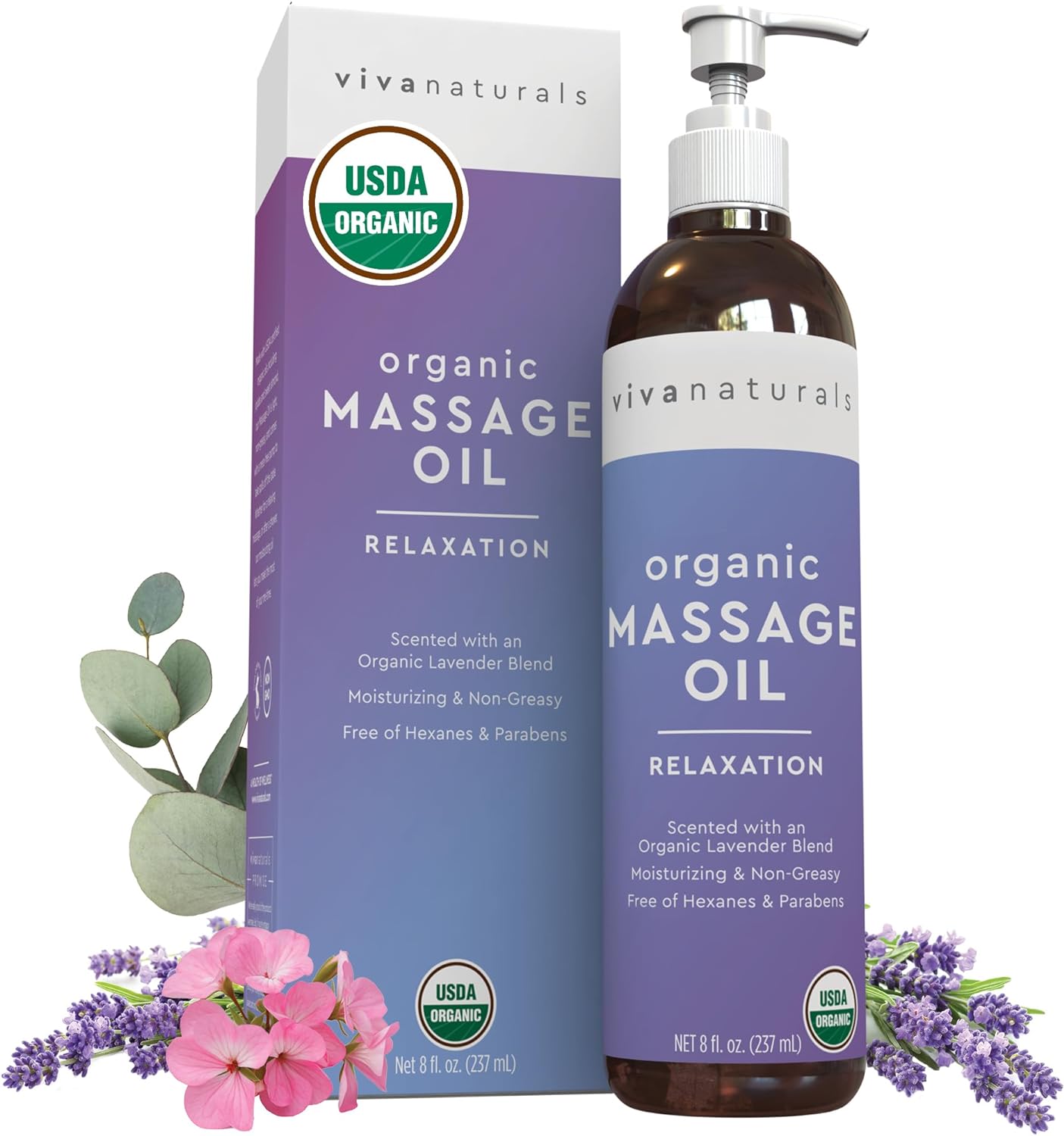 Viva Naturals Organic Massage Oil