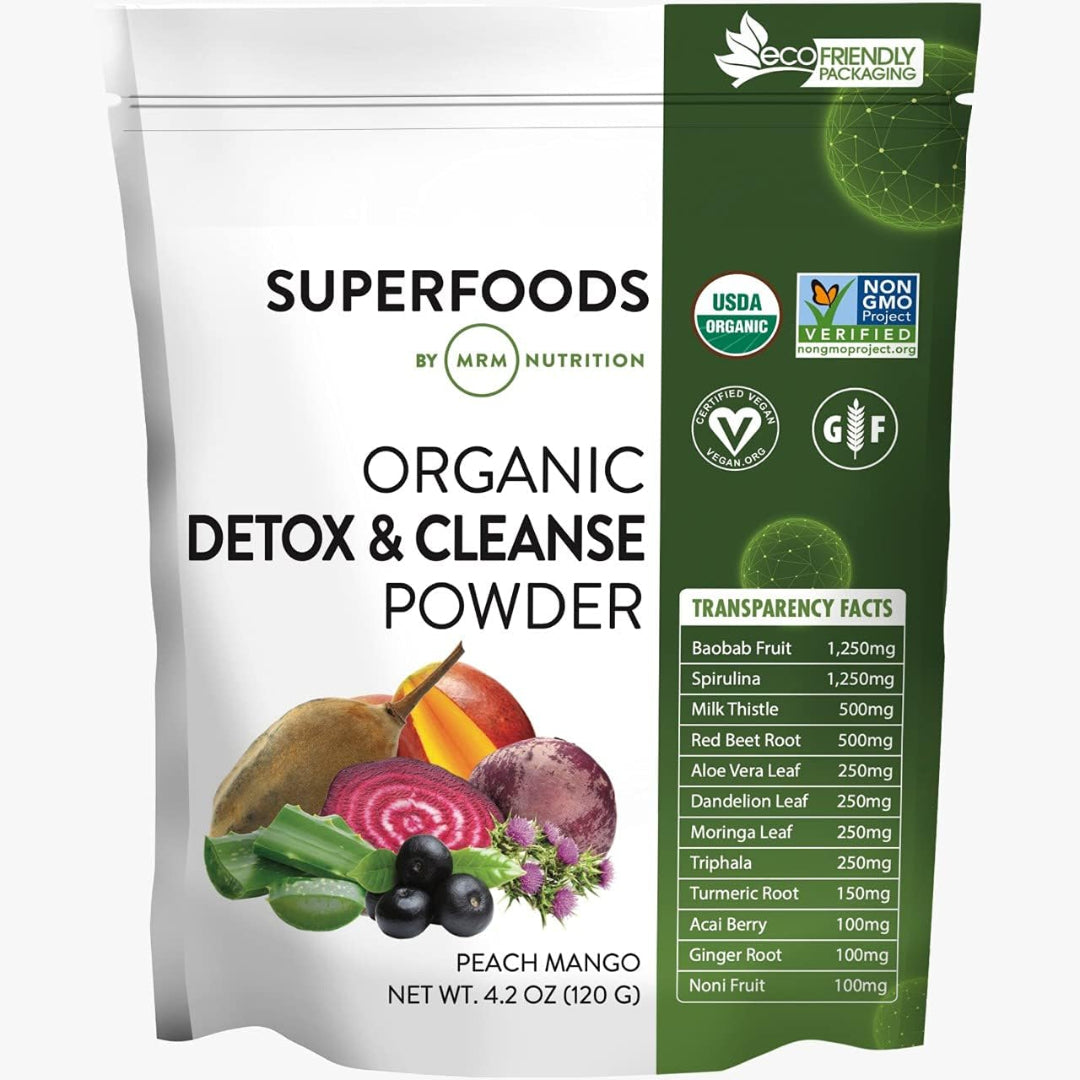 MRM Superfoods - Organic Detox & Cleanse Powder