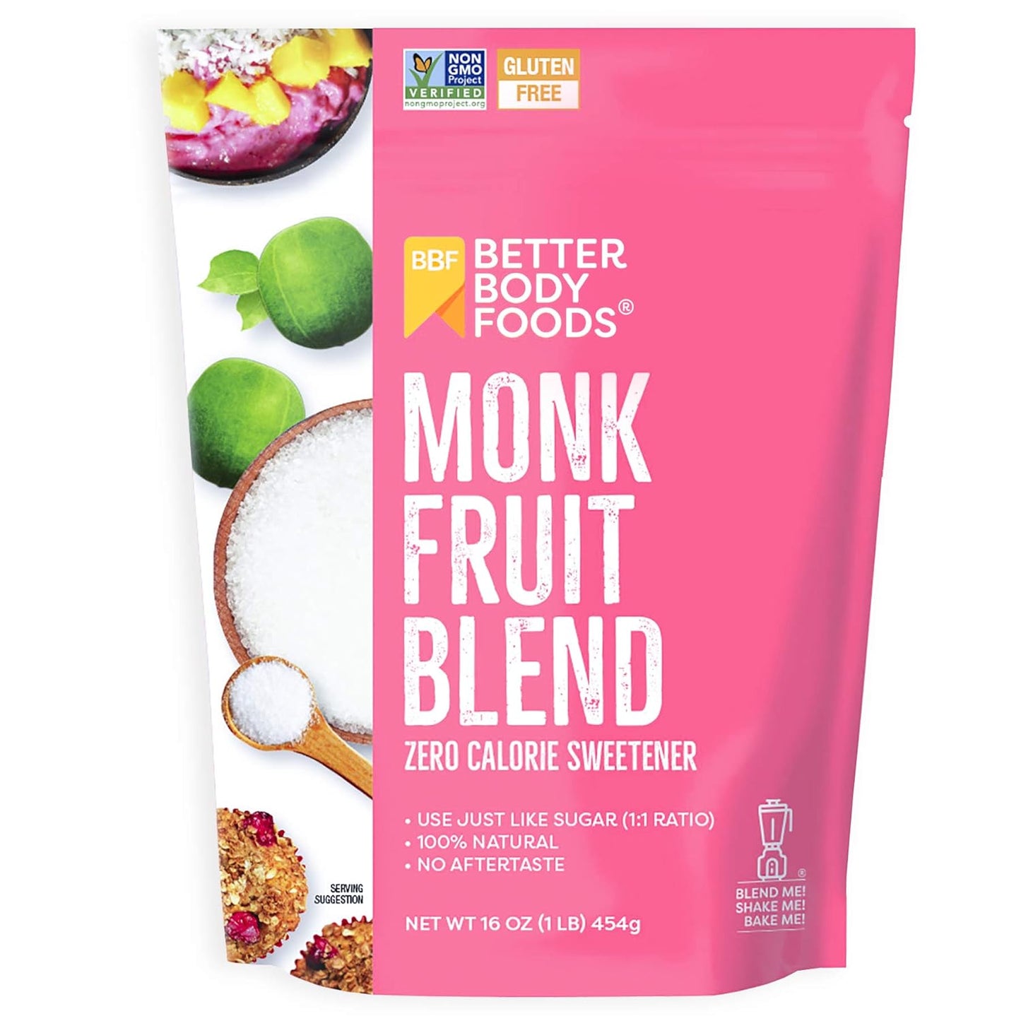 BetterBody Foods Monk Fruit Sweetener Blend