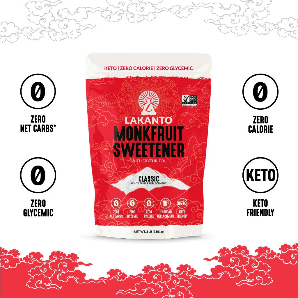 Lakanto Classic Monk Fruit Sweetener with Erythritol