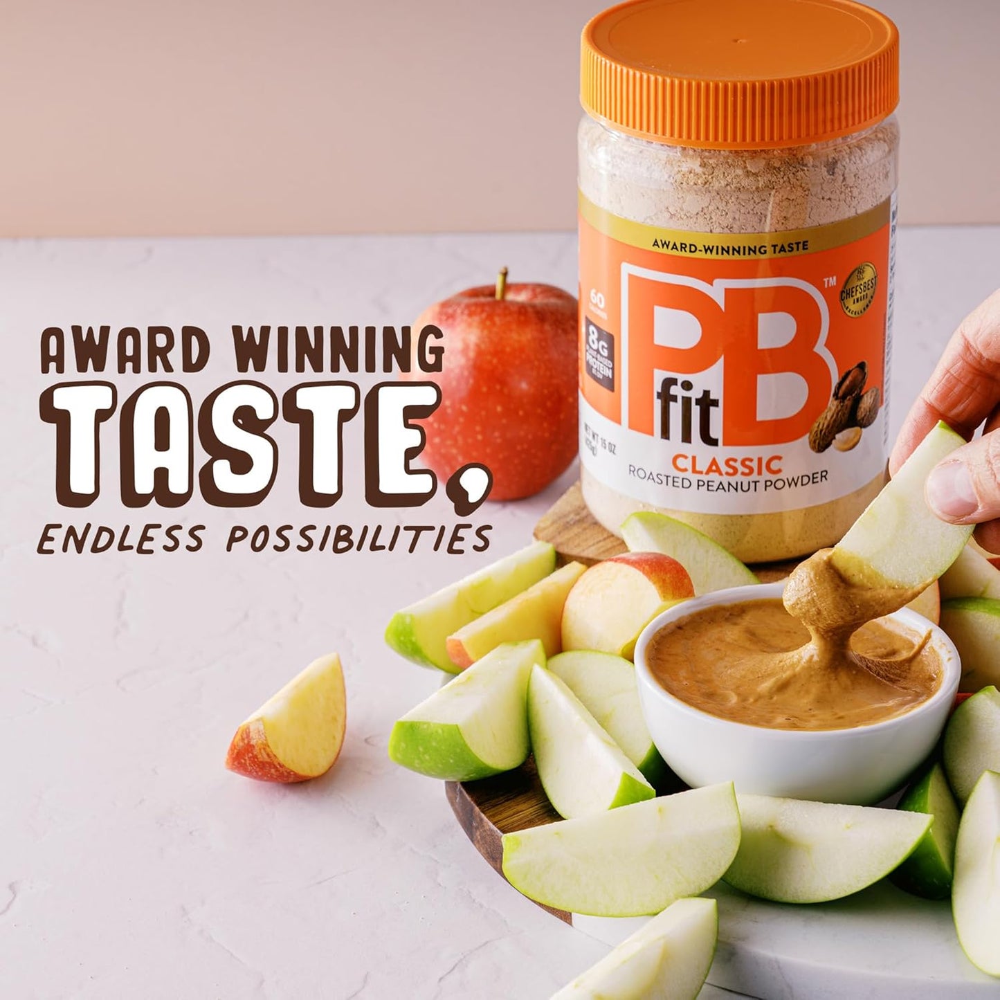 PBfit Classic Peanut Butter Powder 15 Ounce