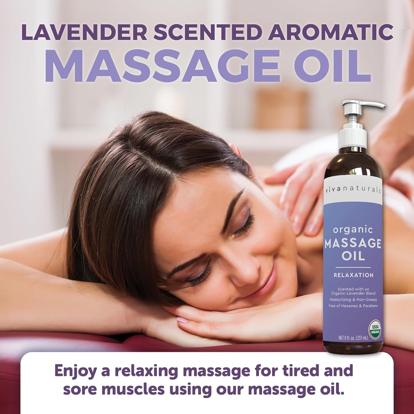 Viva Naturals Organic Massage Oil