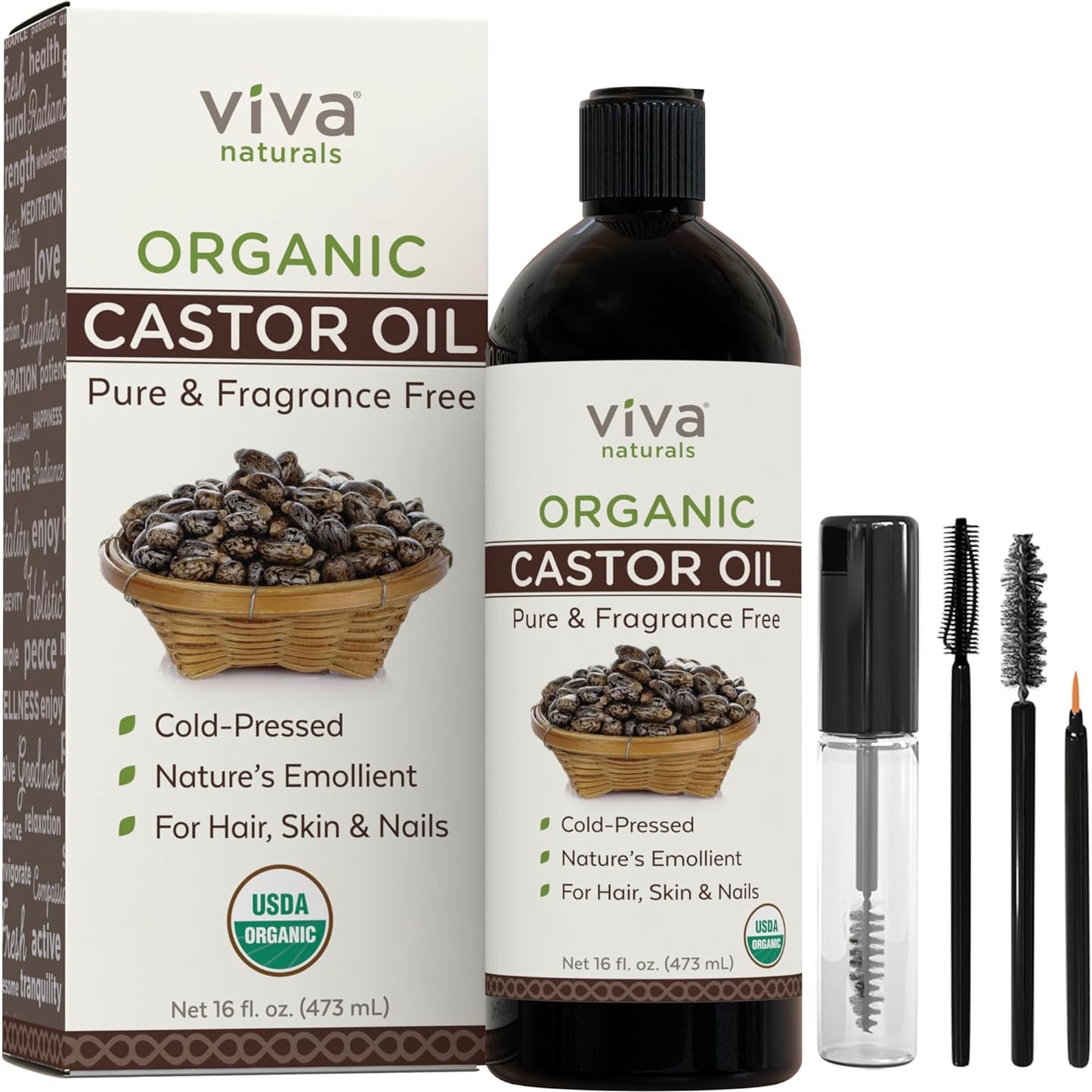 Viva Naturals Organic Castor Oil