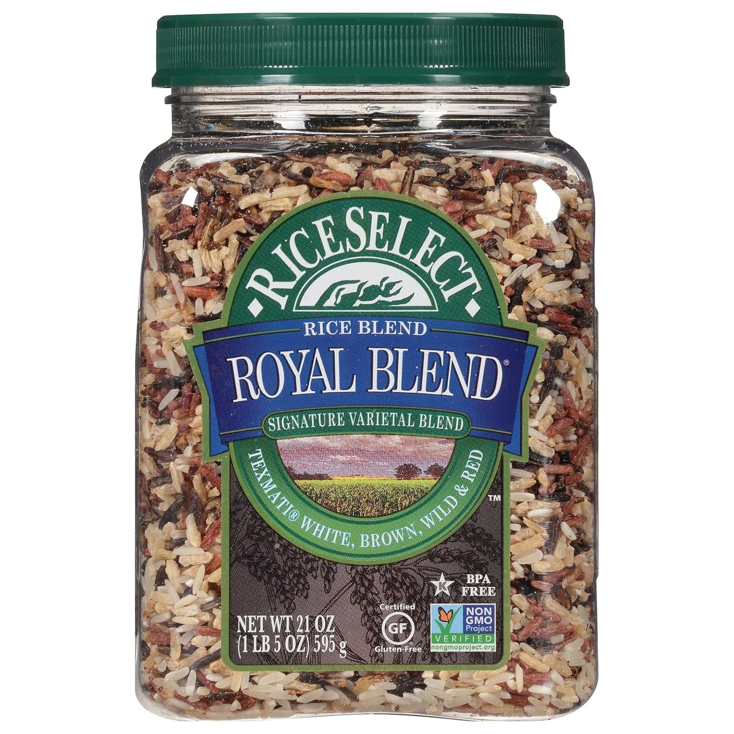 RiceSelect Royal Blend, Blend Of Texmati White, Brown, Red, And Wild Rice