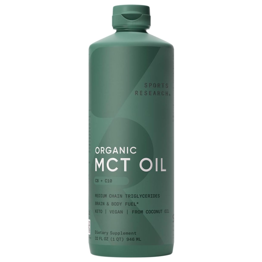 Sports Research Organic MCT Oil (C8, C10)
