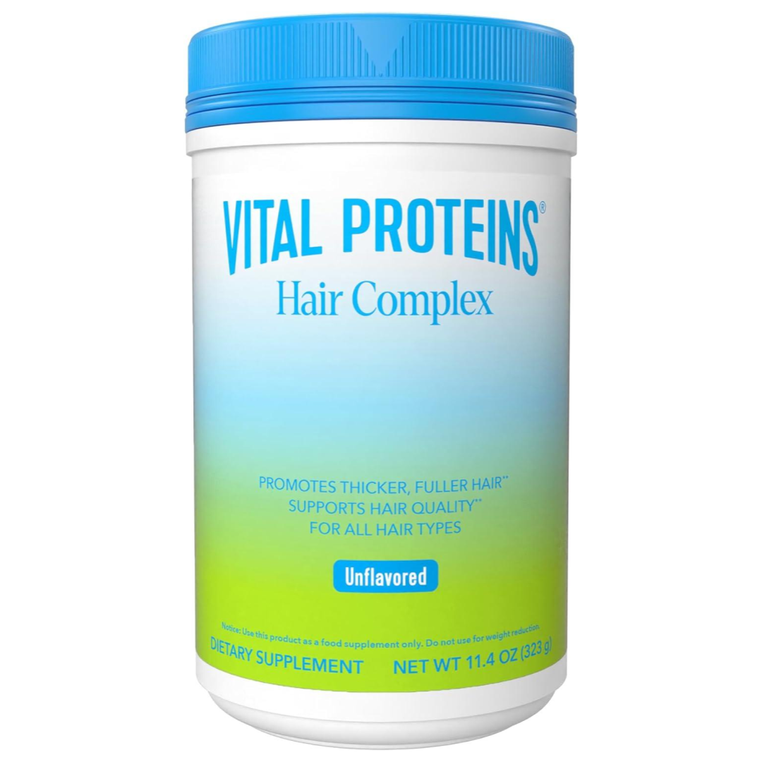Vital Proteins Collagen Peptides + Biotin 10000mcg Hair Complex