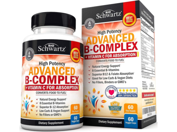 BioSchwartz Vitamin B Complex With Vitamin C – GoldenVita