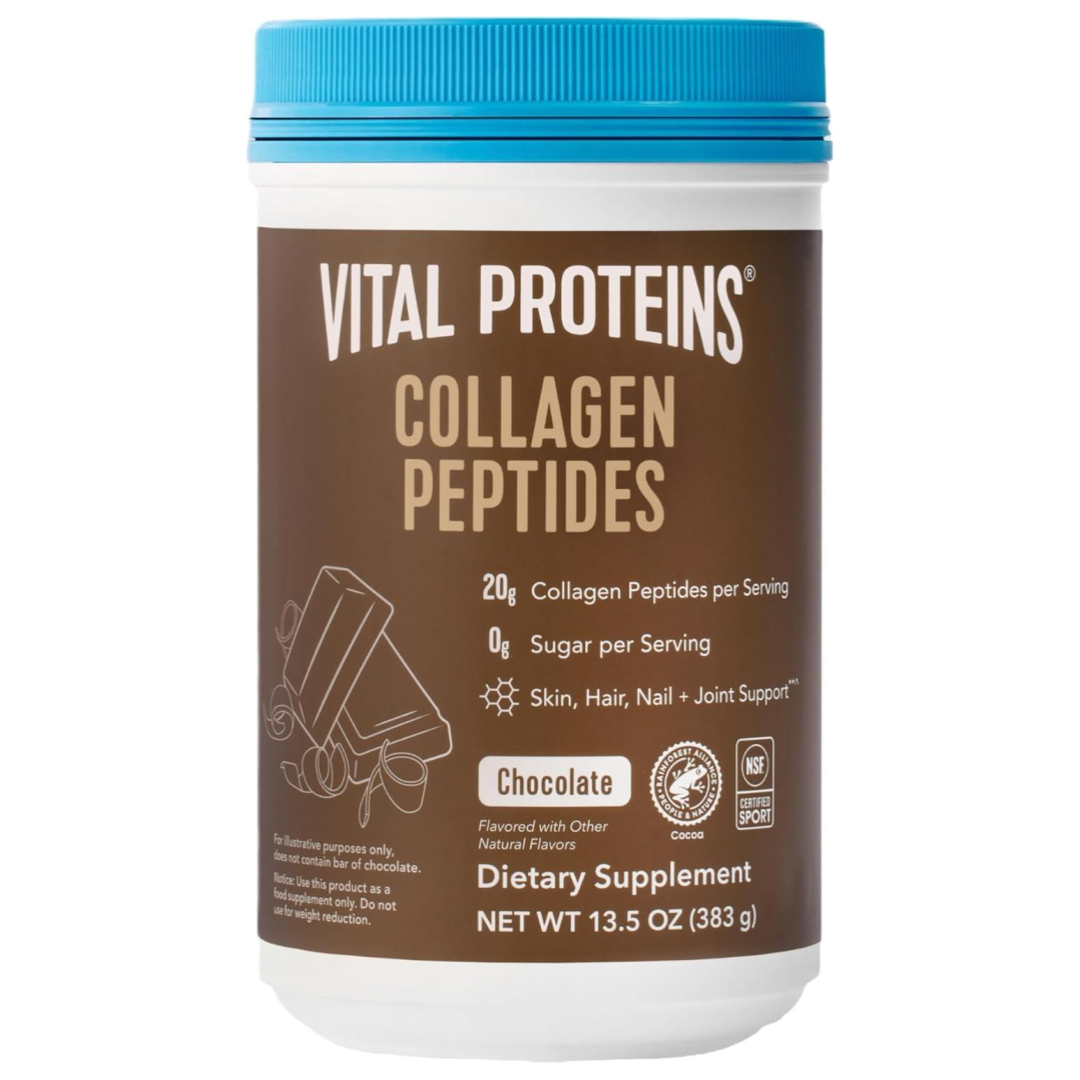 Vital Proteins Chocolate Collagen Powder, Chocolate Flavor, 13.5 OZ