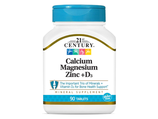 21st Century, Calcium Magnesium Zinc, D3
