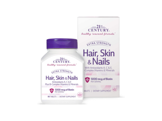 21st Century, Extra Strength Hair, Skin & Nails