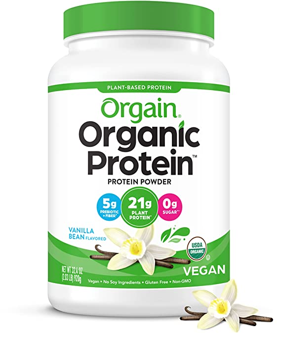 Organic Protein™ Plant Based Protein Powder Vanilla Bean