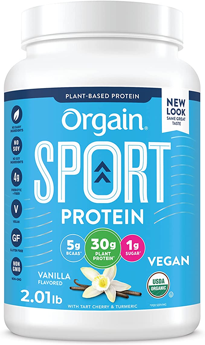 Sport Protein Organic Plant Based Powder Vanilla