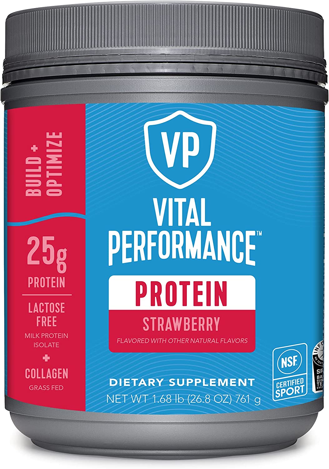 Vital Proteins, Vital Performance Protein, Strawberry
