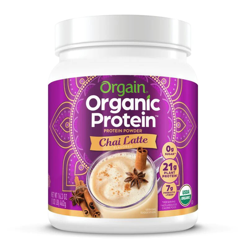 Organic Protein™ Plant Based Protein Powder - Chai Latte