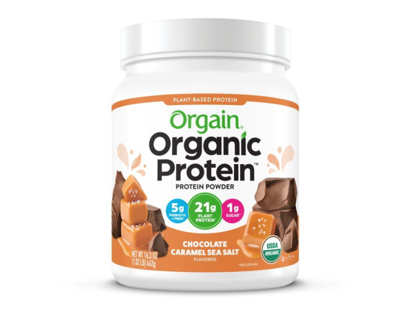 Organic Protein™ Plant Based Protein Powder - Chocolate Caramel Sea Salt
