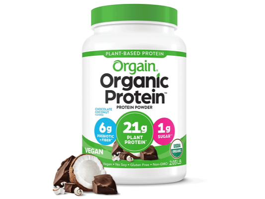 Organic Protein™ Plant Based Protein Powder - Chocolate Coconut