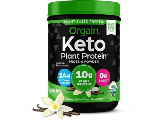Keto Plant Protein™ Organic Keto-genic Protein Powder Vanilla