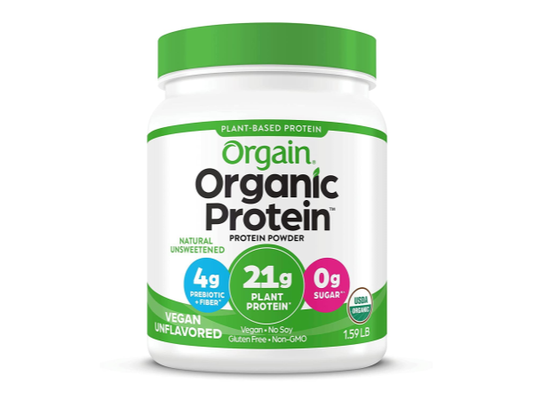 Organic Protein™ Plant Based Protein Powder - Natural Unsweetened
