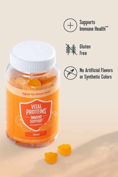 Vital Proteins, Immune Support Gummies, Citrus
